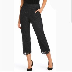 Draper James Black Lace Pant